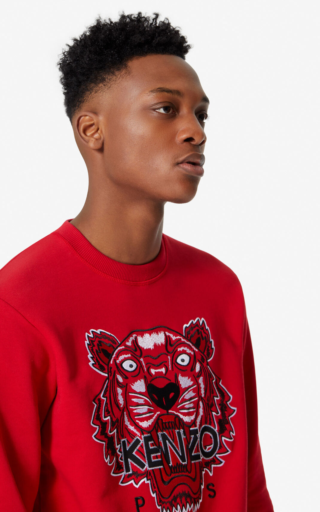 Sudadera Kenzo Tiger Hombre Rojas - SKU.0226734